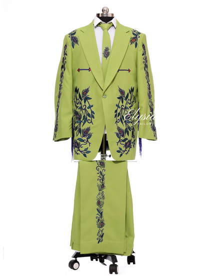 The Majestic Peacock Suit