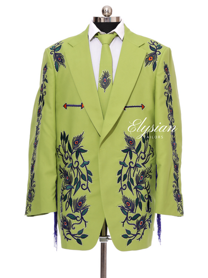 The Majestic Peacock Suit