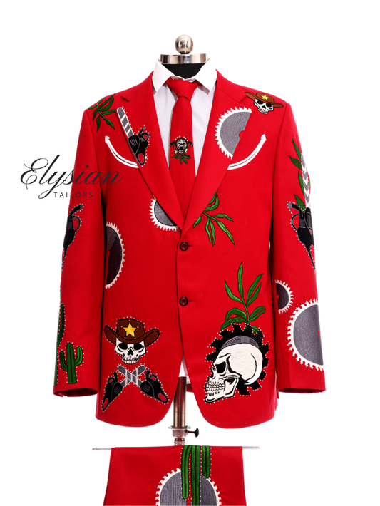 The Crimson Outlaw Suit