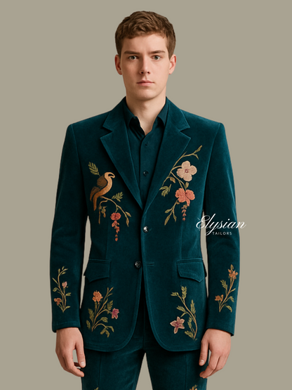 The Majestic Peacock Suit