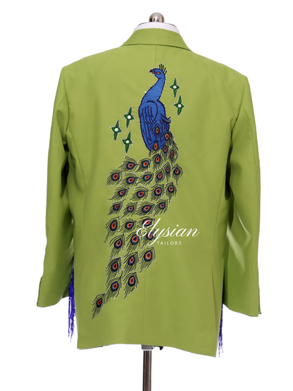 The Majestic Peacock Suit