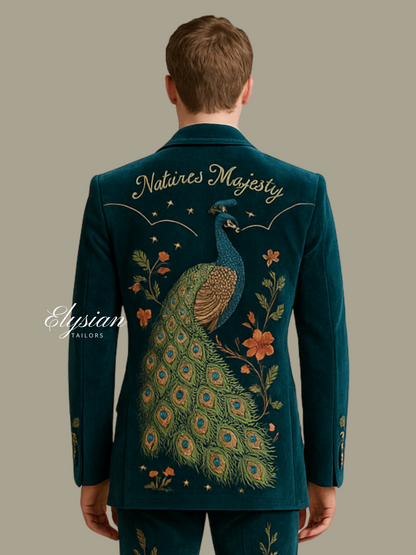 The Majestic Peacock Suit