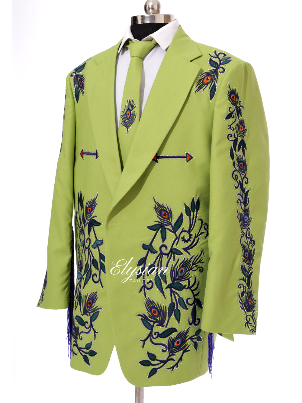 The Majestic Peacock Suit