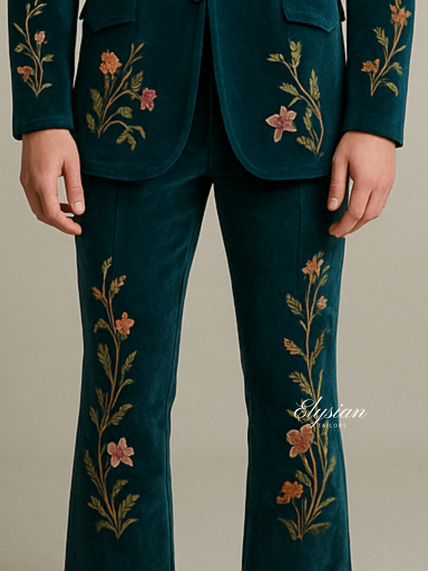 The Majestic Peacock Suit